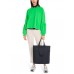 Marccain Sports - YS 4407 J17 - Groene sweatshirt in kimonovorm 
